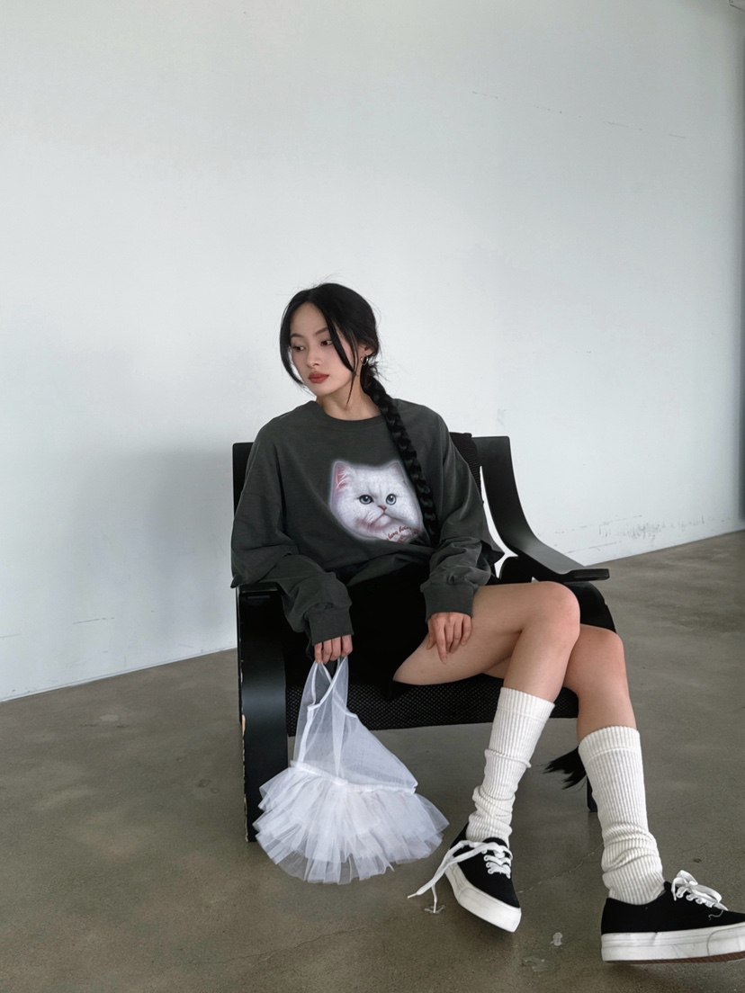SUGAR CASE東大門㊣代購女裝新品25秋冬休閑時尚人氣職業T恤SUGAR CASET恤