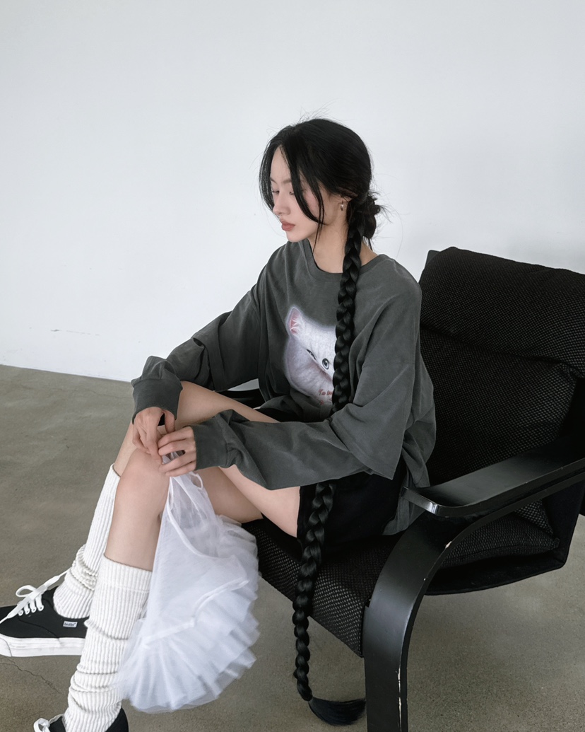SUGAR CASE東大門㊣代購女裝新品25秋冬休閑時尚人氣職業T恤SUGAR CASET恤