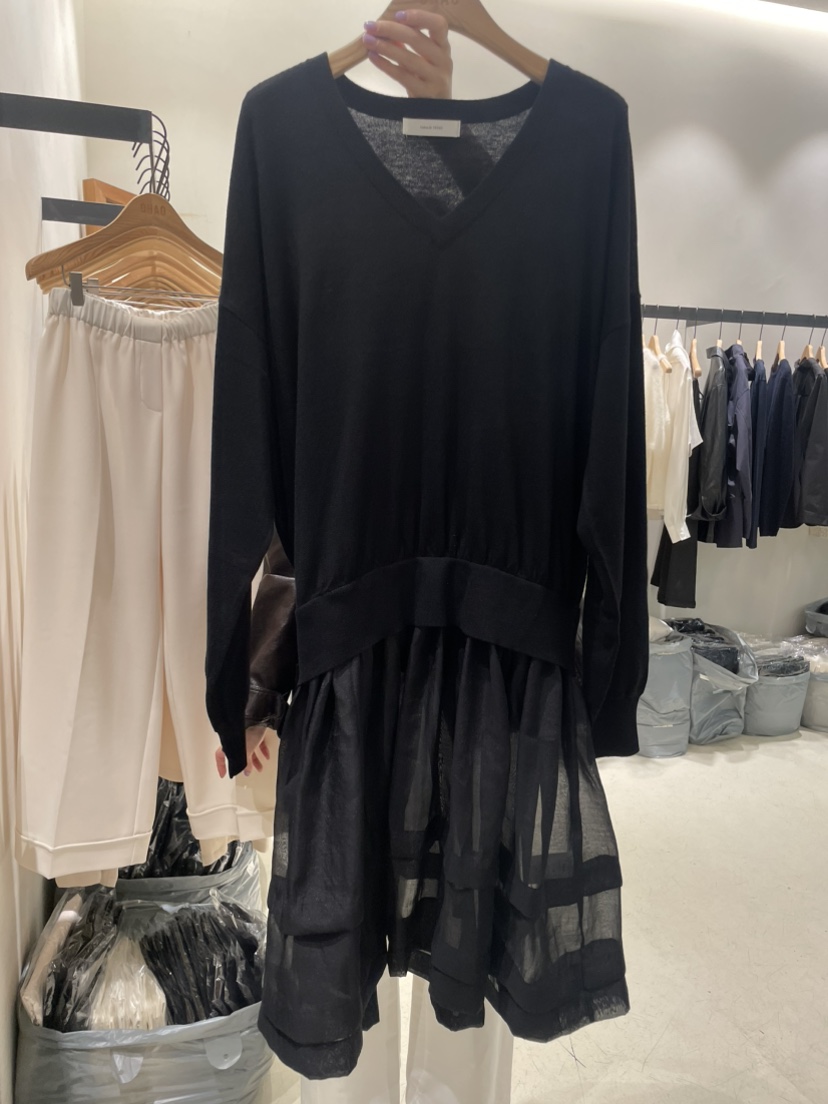 OHAO東大門㊣代購女裝新品職業真品熱賣休閑人氣時尚連衣裙OHAO/HA MONG連衣裙圖色2