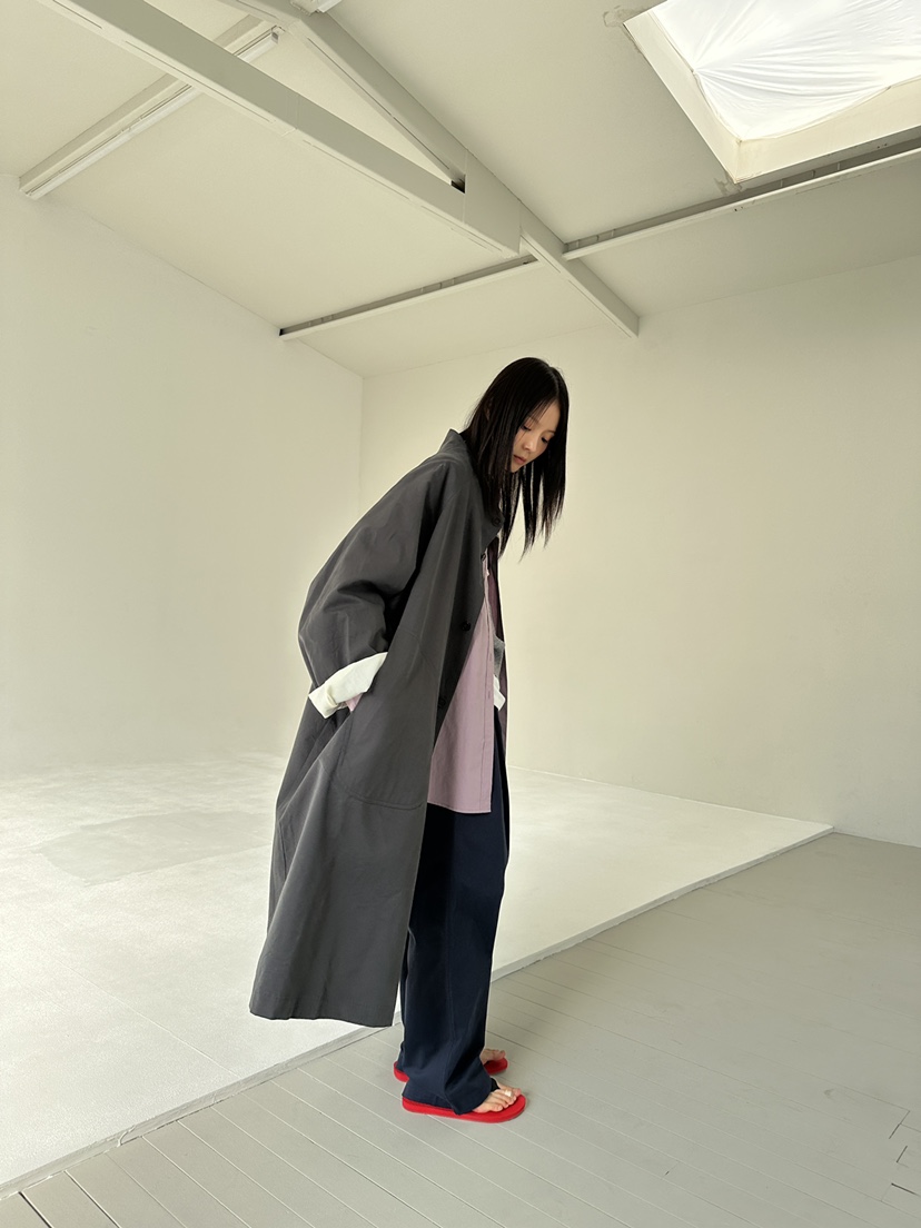 FAVE/FAVOURITE韓國代購㊣女裝新品職業時尚25秋冬長款風衣FAVOURITE長款風衣