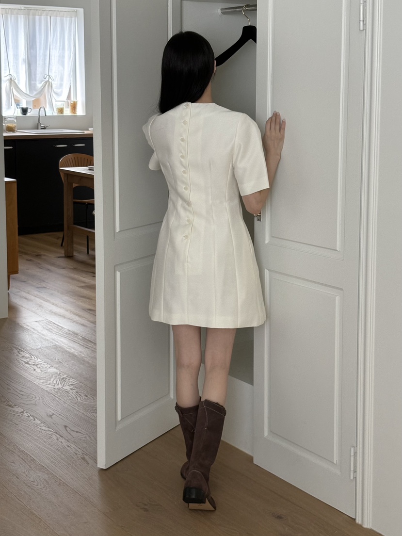 OHAO東大門㊣實拍女士新品時尚職業人氣推薦25秋冬真品連衣裙OHAO/HA MONG連衣裙