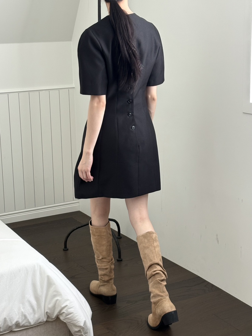 OHAO東大門㊣實拍女士新品時尚職業人氣推薦25秋冬真品連衣裙OHAO/HA MONG連衣裙