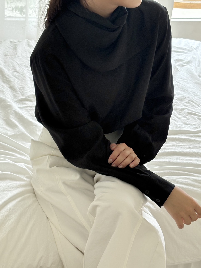 OHAO東大門㊣直郵女士新款推薦25秋冬真品時尚休閑襯衫蕾絲衫OHAO/HA MONG襯衫/蕾絲衫
