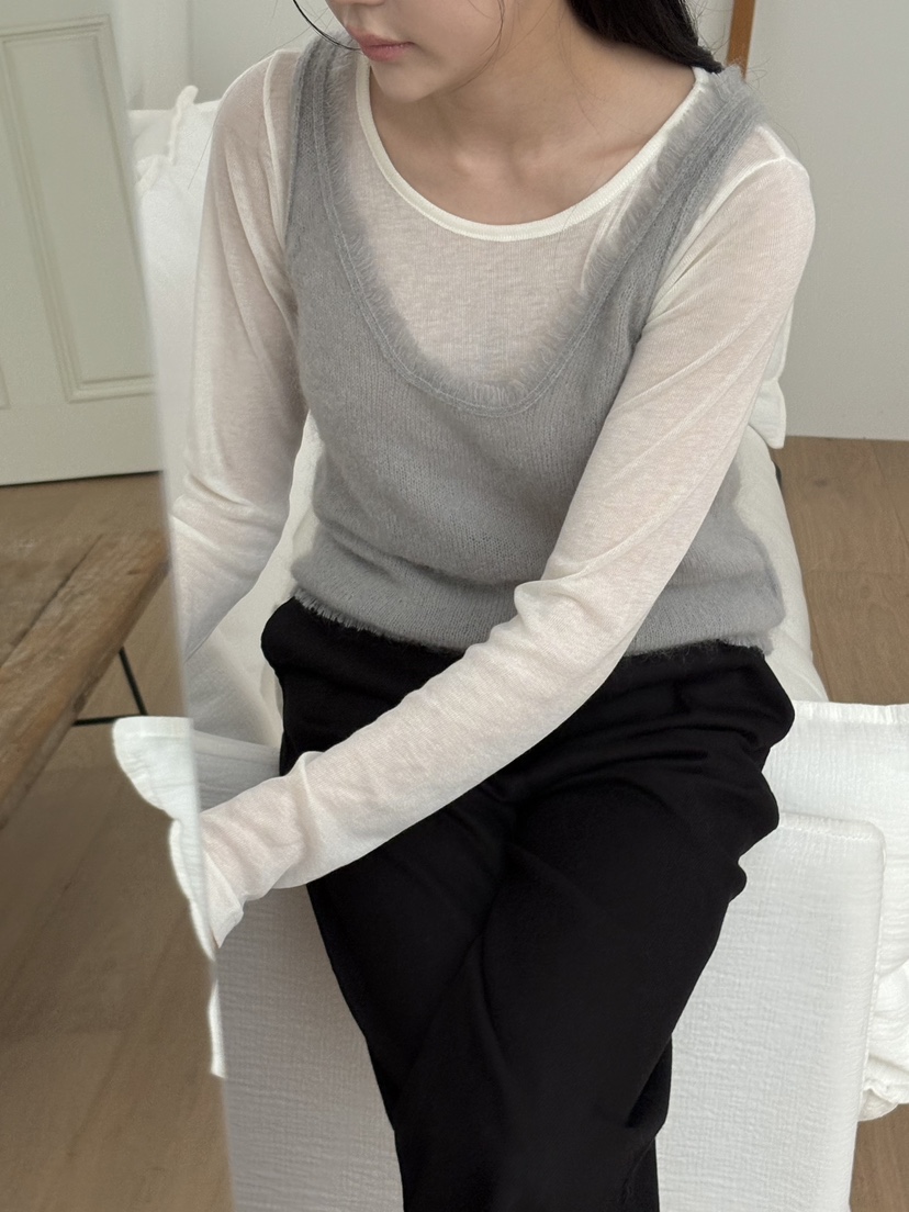 OHAO東大門㊣實拍女裝新款時尚真品熱賣推薦職業休閑吊帶背心OHAO/HA MONG吊帶/背心
