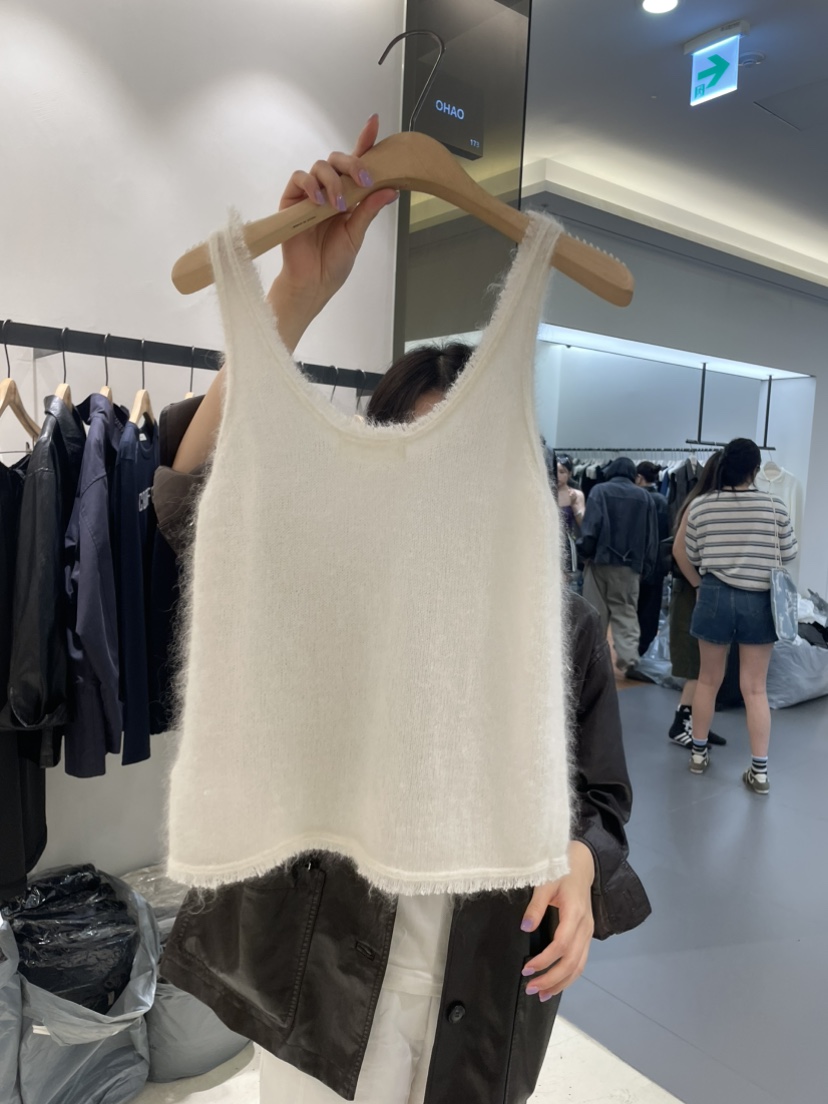 OHAO東大門㊣實拍女裝新款時尚真品熱賣推薦職業休閑吊帶背心OHAO/HA MONG吊帶/背心圖色2