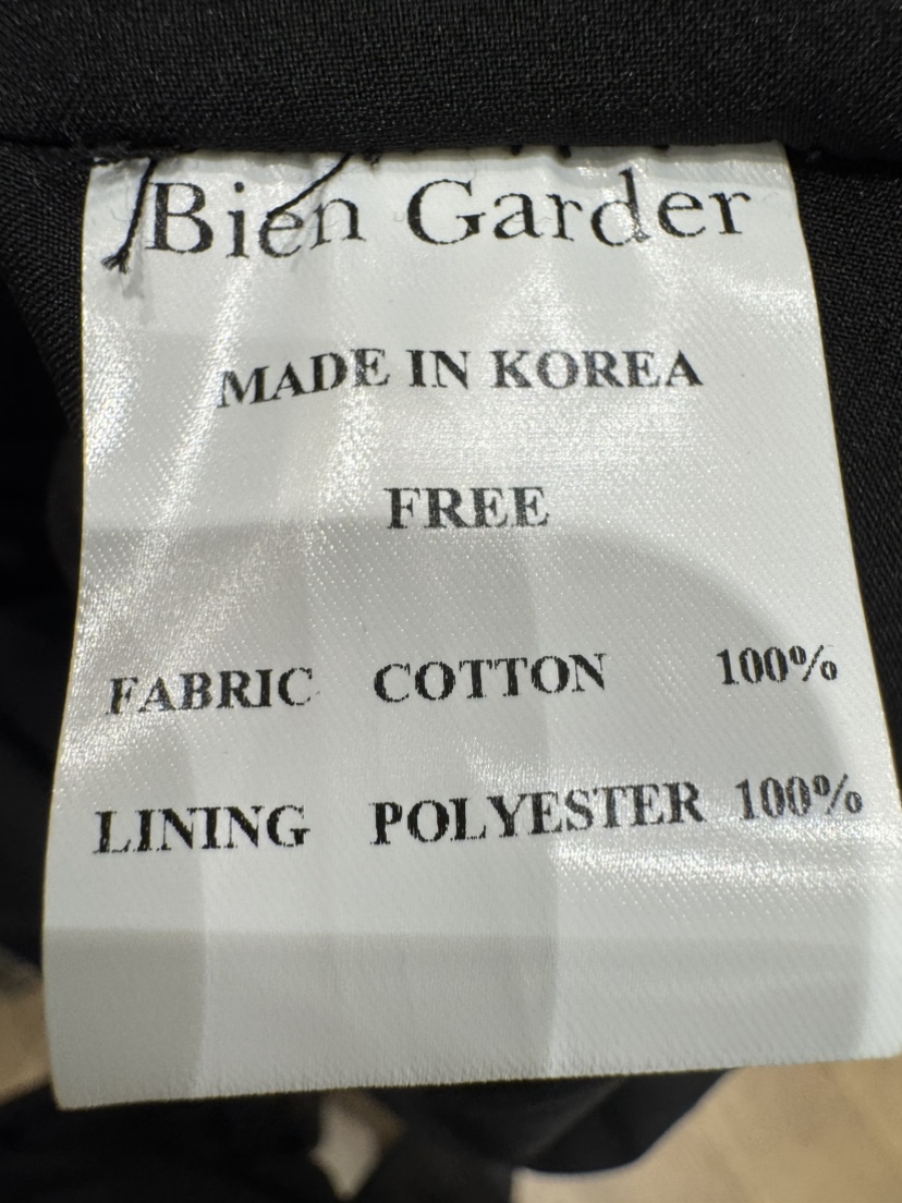 BIEN GARDER東大門㊣代購女裝新品熱賣時尚推薦休閑連衣裙BIEN GARDER連衣裙