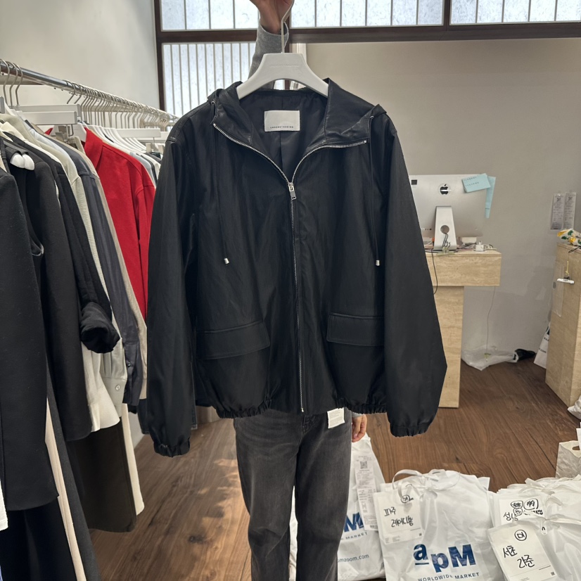 UNDERSTANDING東大門㊣代購女士新品25秋冬熱賣職業夾克皮革UNDERSTANDING夾克圖色1
