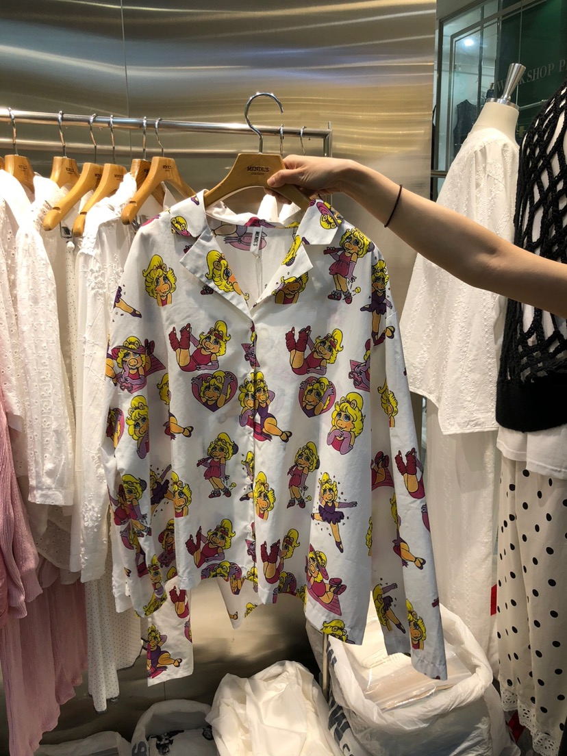MENDL S東大門㊣直郵女裝新品休閑真品職業人氣襯衫蕾絲衫MENDL S襯衫/蕾絲衫圖色1