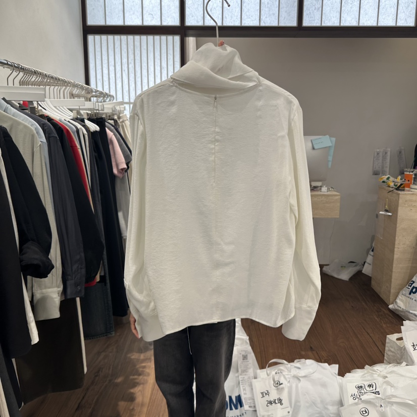 UNDERSTANDING東大門㊣代購女士新款休閑25秋冬真品襯衫蕾絲衫UNDERSTANDING襯衫/蕾絲衫