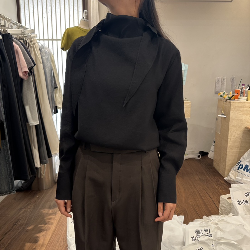 UNDERSTANDING東大門㊣代購女士新款休閑25秋冬真品襯衫蕾絲衫UNDERSTANDING襯衫/蕾絲衫圖色3