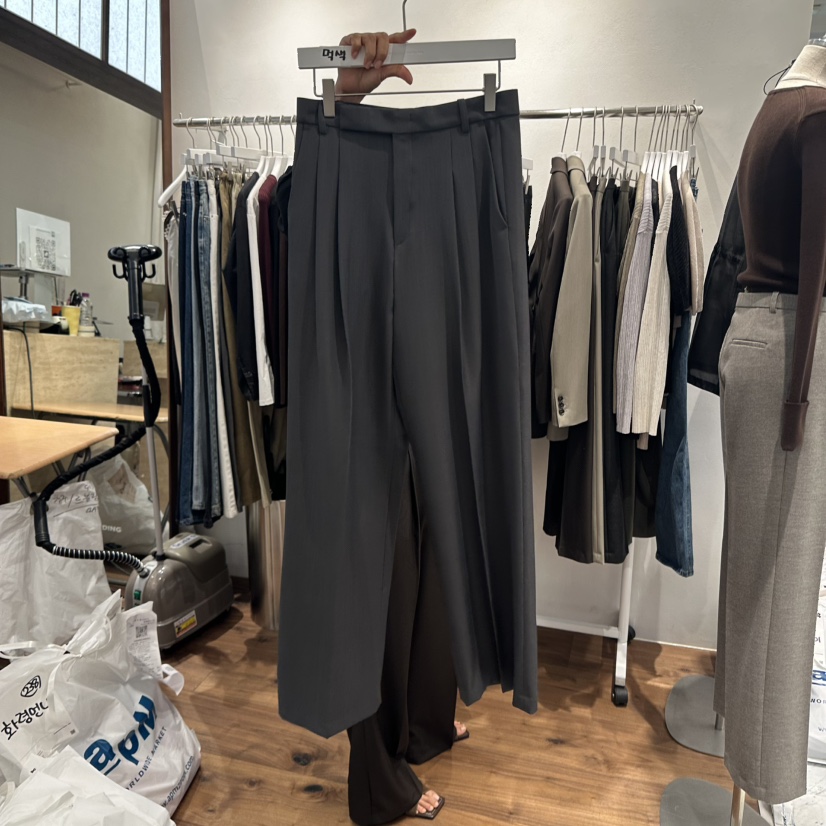 UNDERSTANDING韓國直郵㊣女裝新品職業真品時尚人氣熱賣休閑褲UNDERSTANDING休閑褲圖色3