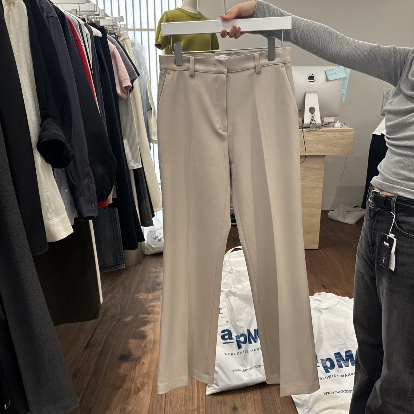 UNDERSTANDING東大門㊣直郵女士新品時尚人氣25秋冬休閑褲修身UNDERSTANDING休閑褲圖色1