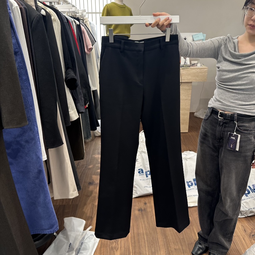UNDERSTANDING東大門㊣直郵女士新品時尚人氣25秋冬休閑褲修身UNDERSTANDING休閑褲圖色2
