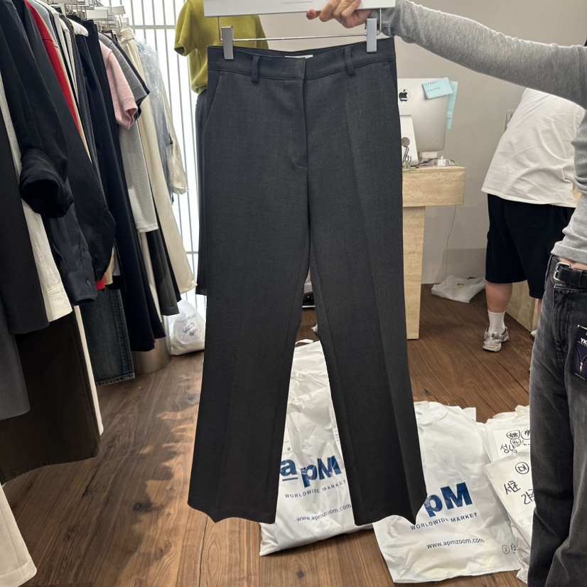UNDERSTANDING東大門㊣直郵女士新品時尚人氣25秋冬休閑褲修身UNDERSTANDING休閑褲圖色3