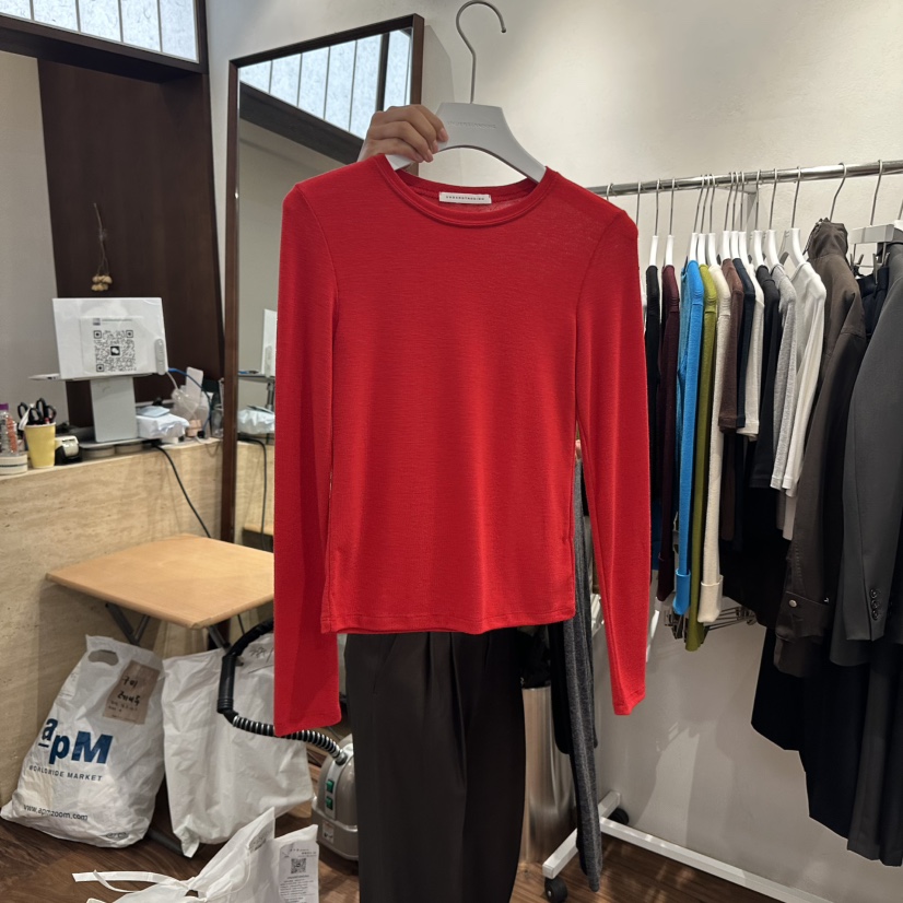 UNDERSTANDING東大門㊣代購女士新品職業時尚人氣真品長袖T恤UNDERSTANDING長袖T恤圖色3