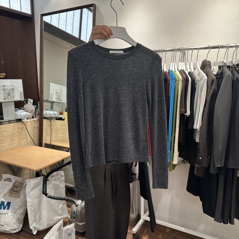 UNDERSTANDING東大門㊣代購女士新品職業時尚人氣真品長袖T恤UNDERSTANDING長袖T恤圖色4