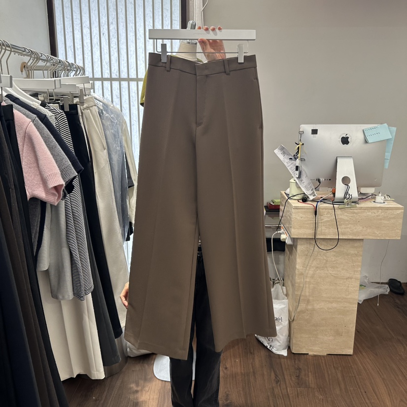 UNDERSTANDING韓國代購㊣女士新品休閑25秋冬推薦人氣休閑褲UNDERSTANDING休閑褲圖色3