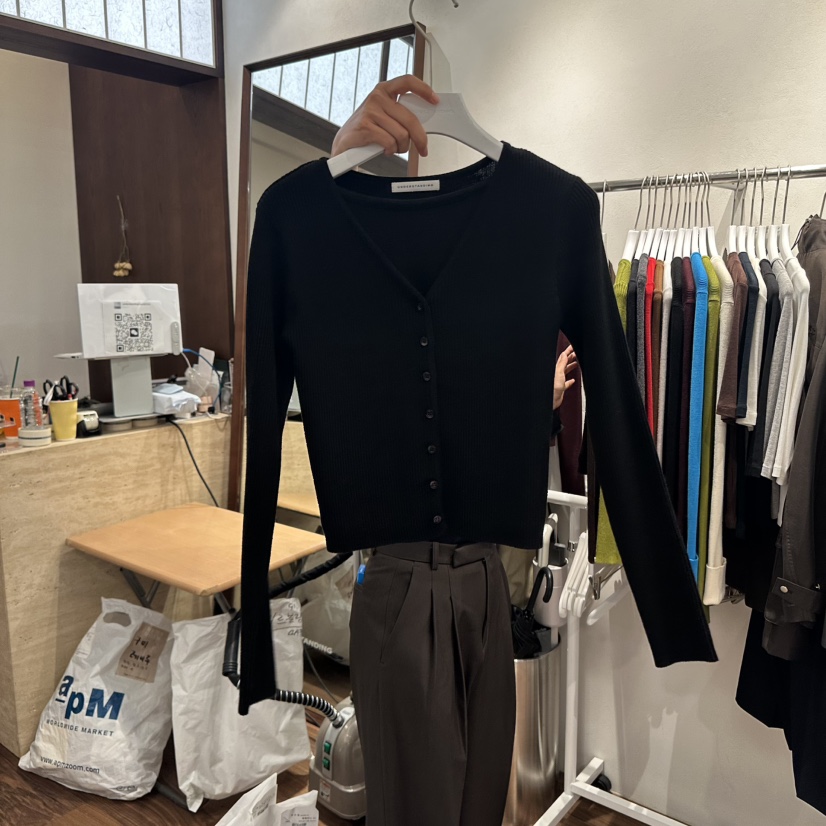 UNDERSTANDING韓國代購㊣女裝新款時尚熱賣真品職業25秋冬針織衫UNDERSTANDING針織衫圖色3