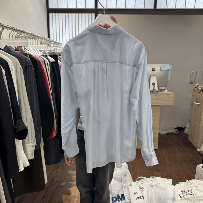 UNDERSTANDING東大門㊣實拍女士新款休閑職業時尚襯衫蕾絲衫UNDERSTANDING襯衫/蕾絲衫