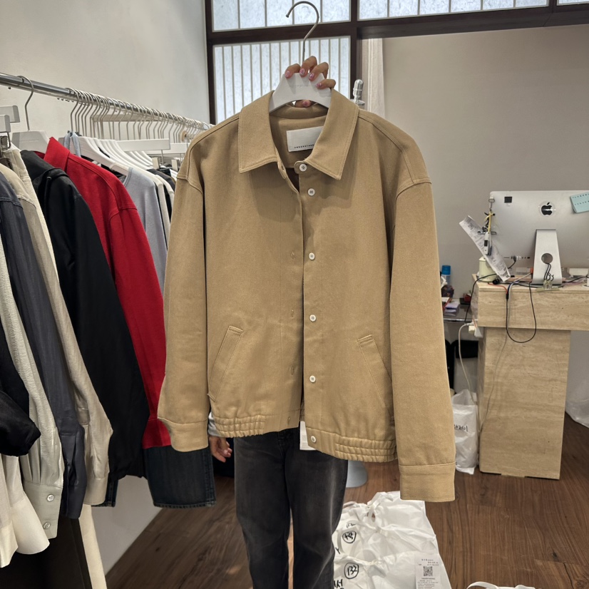 UNDERSTANDING韓國代購㊣女裝新品熱賣真品職業時尚夾克圓領UNDERSTANDING夾克圖色1