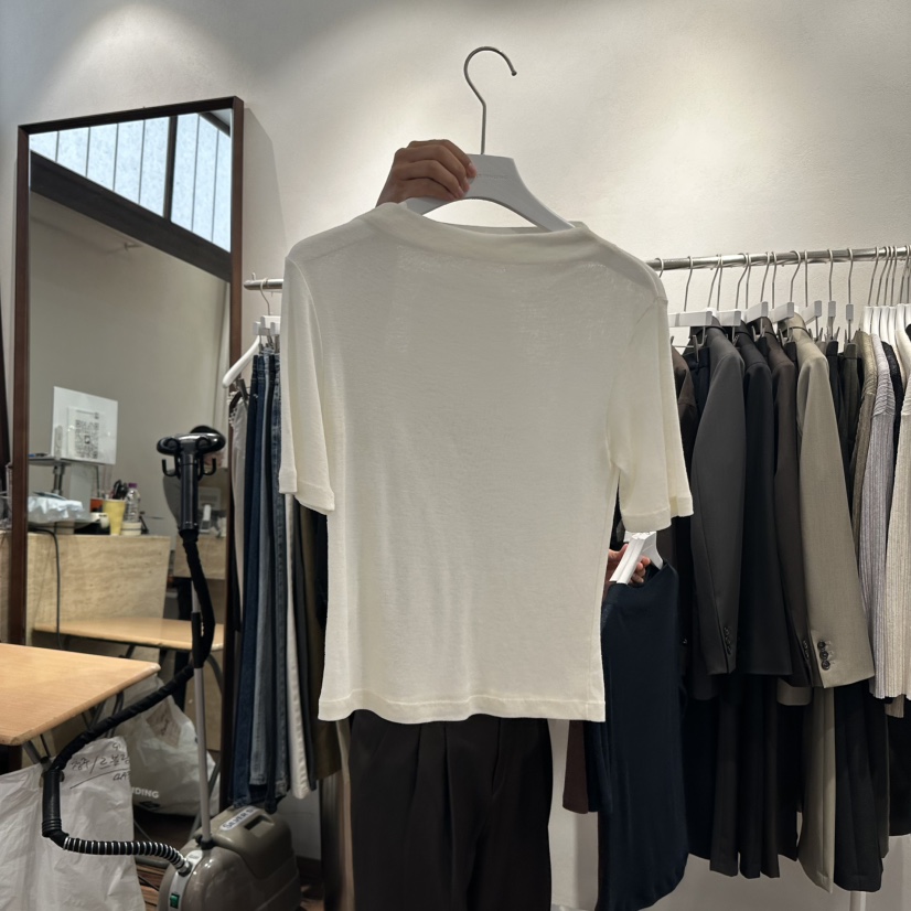 UNDERSTANDING東大門㊣實拍女士新品休閑時尚T恤美利奴羊毛UNDERSTANDINGT恤圖色1