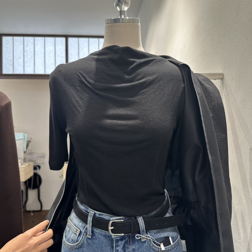 UNDERSTANDING東大門㊣實拍女士新品休閑時尚T恤美利奴羊毛UNDERSTANDINGT恤圖色4