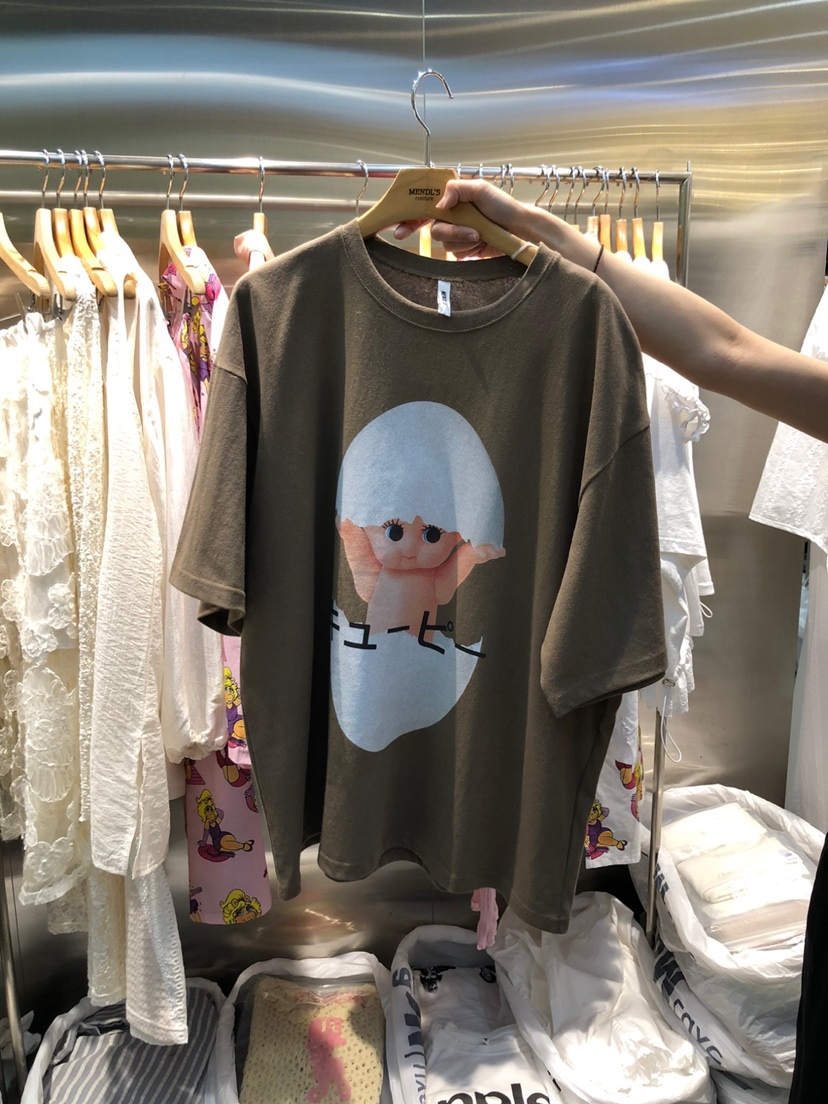 MENDL S韓國代購㊣女士新品職業休閑真品人氣熱賣時尚推薦T恤MENDL ST恤圖色1