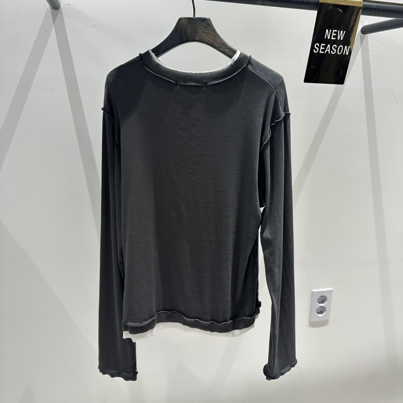JANE BIRKIN韓國直郵㊣女裝新款職業熱賣真品休閑推薦長袖T恤JANE BIRKIN設計師品牌長袖T恤