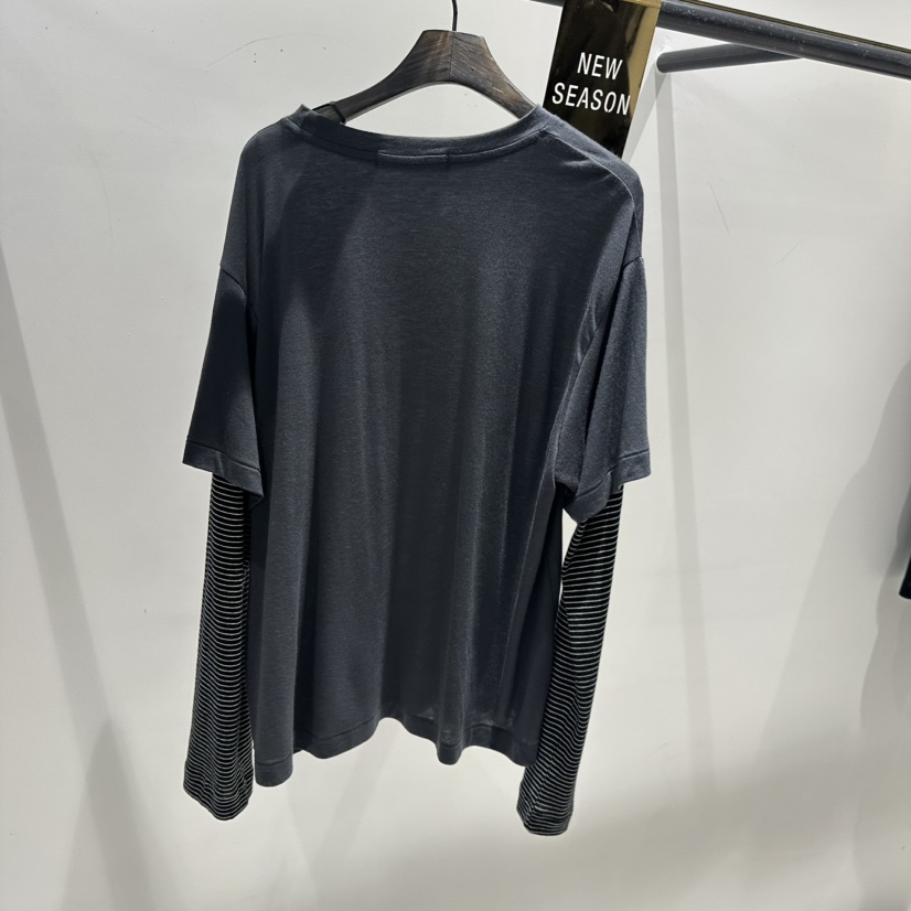 JANE BIRKIN東大門㊣直郵女士新款25秋冬真品推薦長袖T恤長款JANE BIRKIN設計師品牌長袖T恤