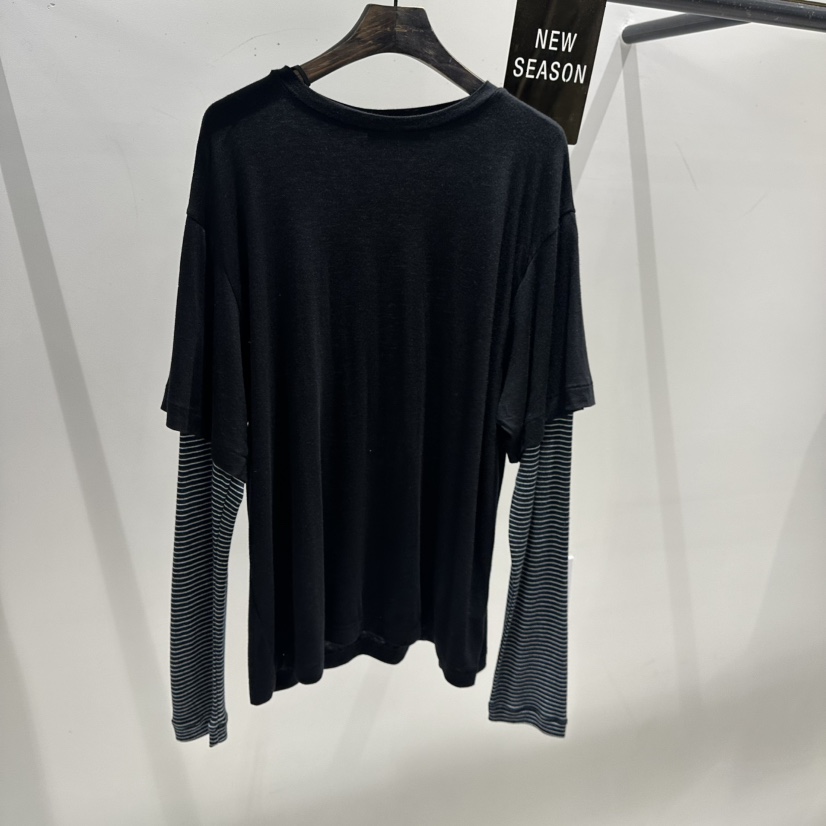 JANE BIRKIN東大門㊣直郵女士新款25秋冬真品推薦長袖T恤長款JANE BIRKIN設計師品牌長袖T恤圖色2