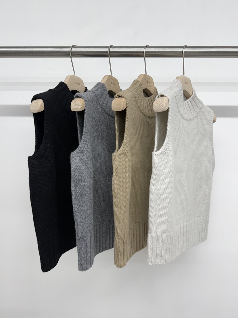 TOOGOOD東大門㊣直郵女士新品25秋冬職業熱賣時尚吊帶背心高領TOOGOOD吊帶/背心