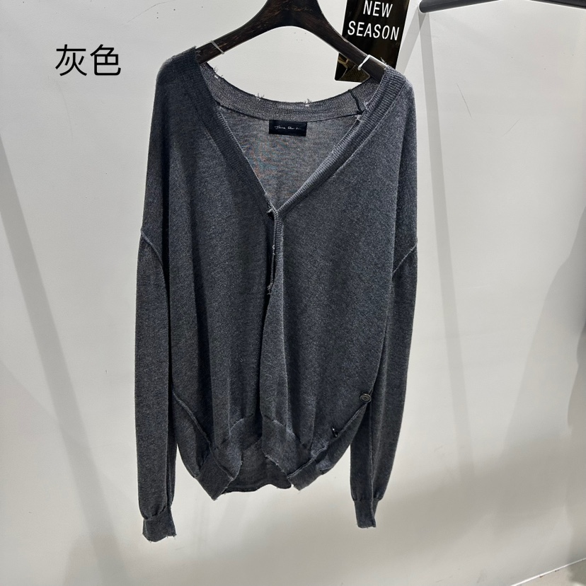 JANE BIRKIN東大門㊣直郵女裝新款時尚職業真品休閑針織衫JANE BIRKIN設計師品牌針織衫圖色3