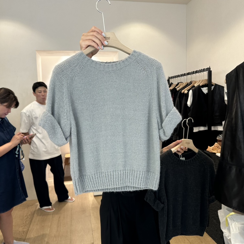 LA MAGIE FEMME東大門㊣代購女裝新品休閑熱賣25秋冬針織衫Lamagie Femme針織衫圖色2