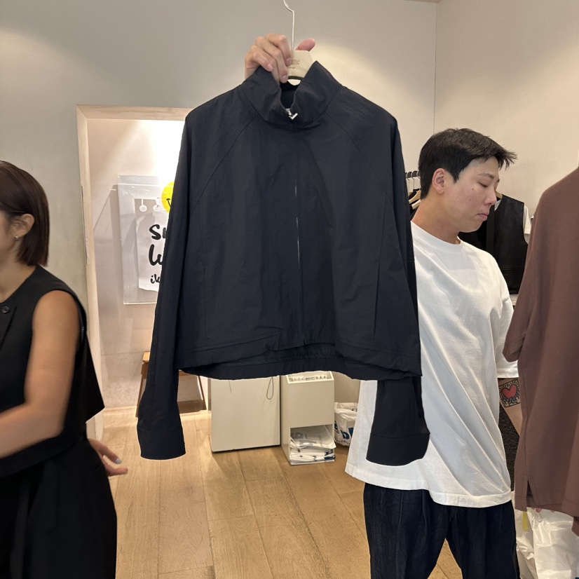 LA MAGIE FEMME韓國代購㊣女裝新品熱賣推薦職業夾克拉鏈Lamagie Femme夾克圖色3