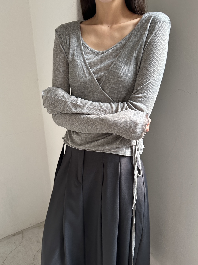 ADELINE東大門㊣代購女裝新款休閑人氣25秋冬時尚推薦長袖T恤ADELINE長袖T恤