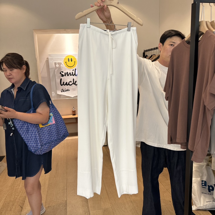 LA MAGIE FEMME韓國直郵㊣女裝新款真品人氣休閑25秋冬休閑褲Lamagie Femme休閑褲