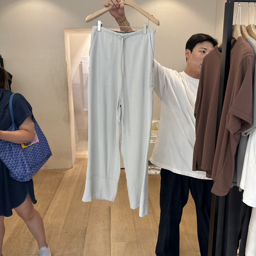 LA MAGIE FEMME韓國直郵㊣女裝新款真品人氣休閑25秋冬休閑褲Lamagie Femme休閑褲圖色2