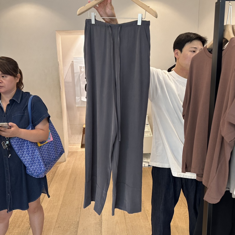 LA MAGIE FEMME韓國直郵㊣女裝新款真品人氣休閑25秋冬休閑褲Lamagie Femme休閑褲圖色3