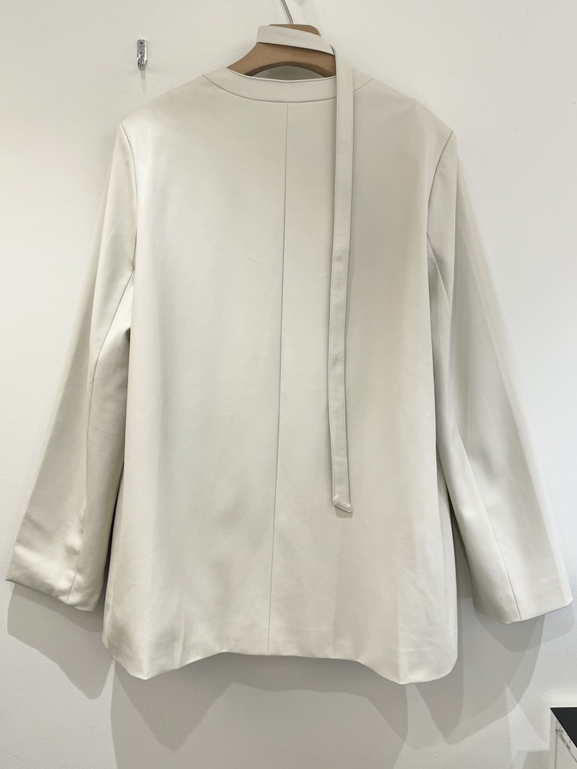 OBSESS東大門㊣代購女士新品熱賣職業25秋冬夾克含脖帶皮革OBSESS/EARLY BIRD夾克
