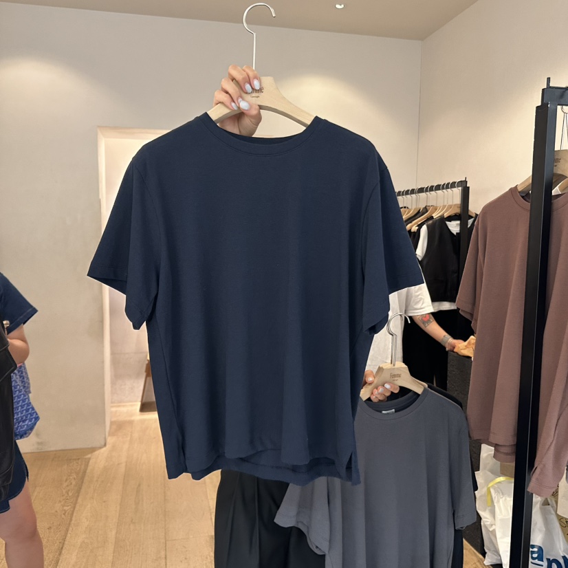 LA MAGIE FEMME韓國代購㊣女士新品休閑人氣真品25秋冬T恤Lamagie FemmeT恤圖色4