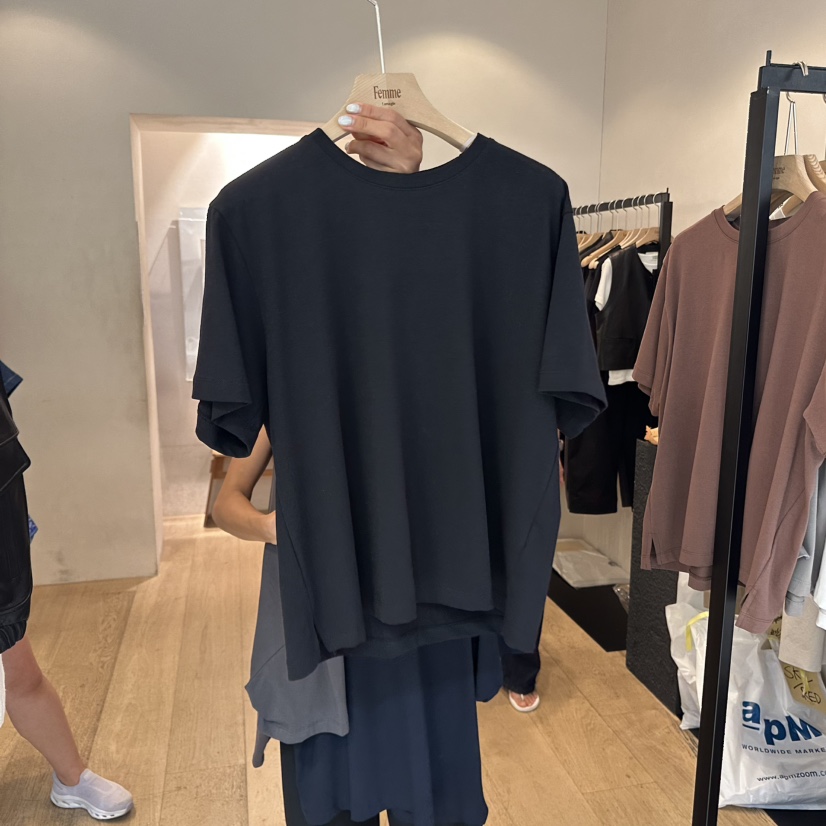 LA MAGIE FEMME韓國代購㊣女士新品休閑人氣真品25秋冬T恤Lamagie FemmeT恤圖色6