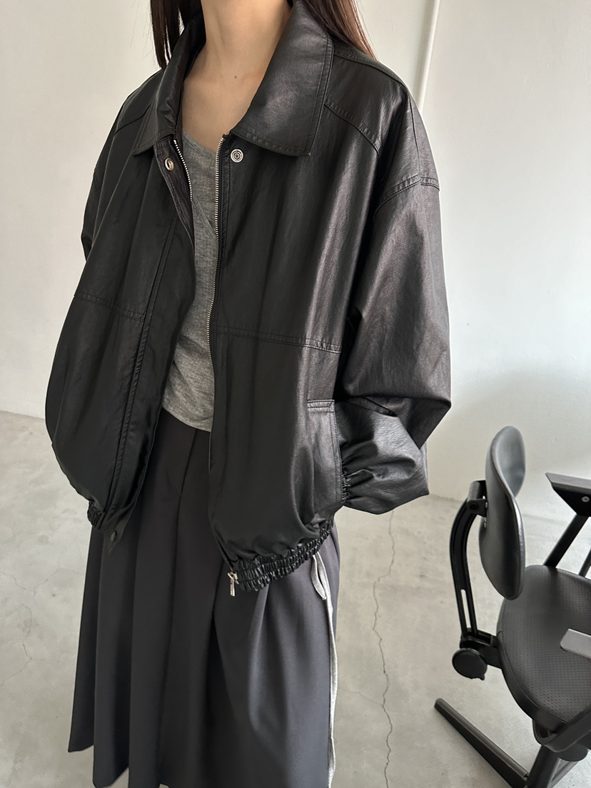 ADELINE東大門㊣代購女士新款休閑職業熱賣真品人氣推薦皮衣ADELINE皮衣