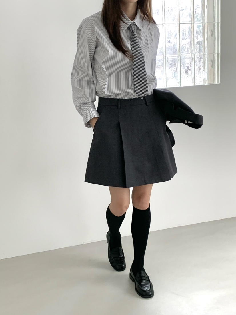 ANOU東大門㊣實拍女裝新款熱賣25秋冬推薦休閑時尚職業短裙ANOU短裙