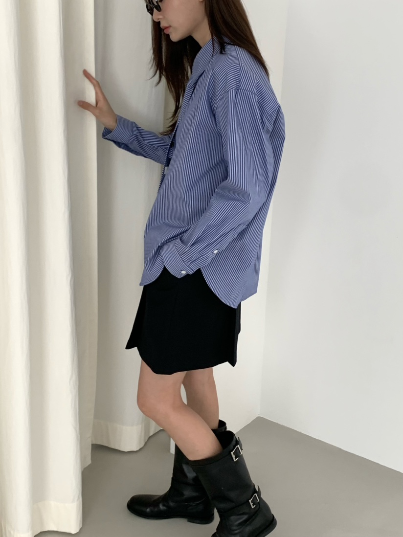 ANOU韓國直郵㊣女士新品人氣真品25秋冬時尚推薦襯衫蕾絲衫ANOU襯衫/蕾絲衫