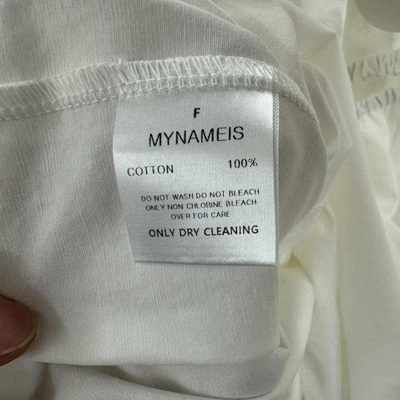 MYNAMEIS韓國直郵㊣女裝新款25秋冬推薦職業真品襯衫蕾絲衫MYNAMEIS襯衫/蕾絲衫