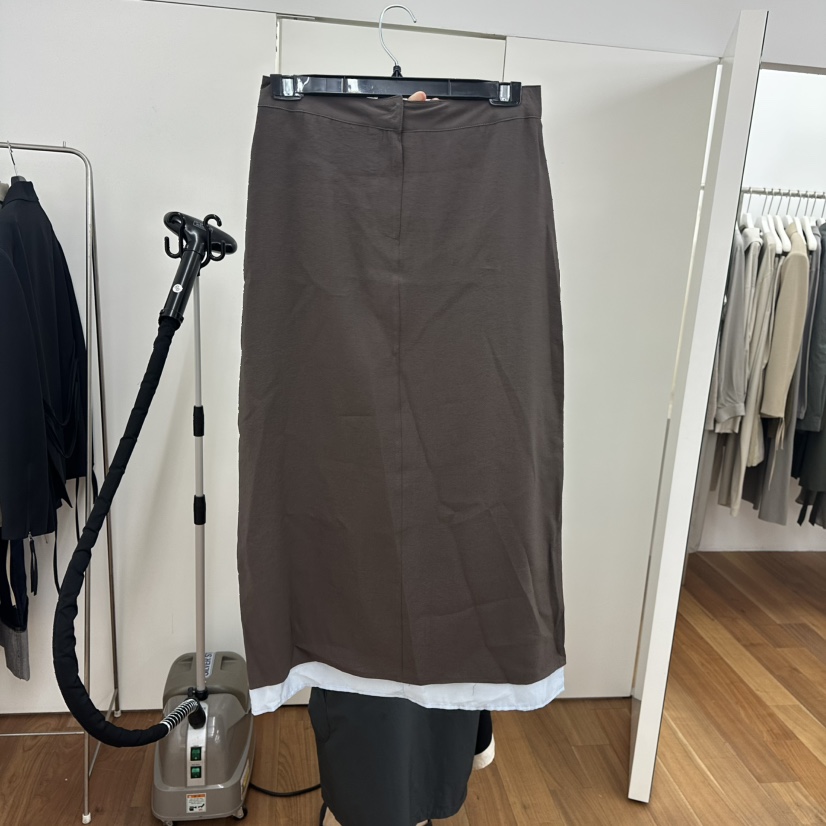 MYNAMEIS東大門㊣直郵女士新品時尚休閑人氣職業推薦25秋冬長裙MYNAMEIS長裙