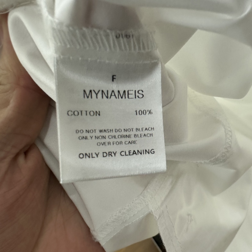 MYNAMEIS韓國直郵㊣女士新款時尚25秋冬職業熱賣襯衫蕾絲衫MYNAMEIS襯衫/蕾絲衫