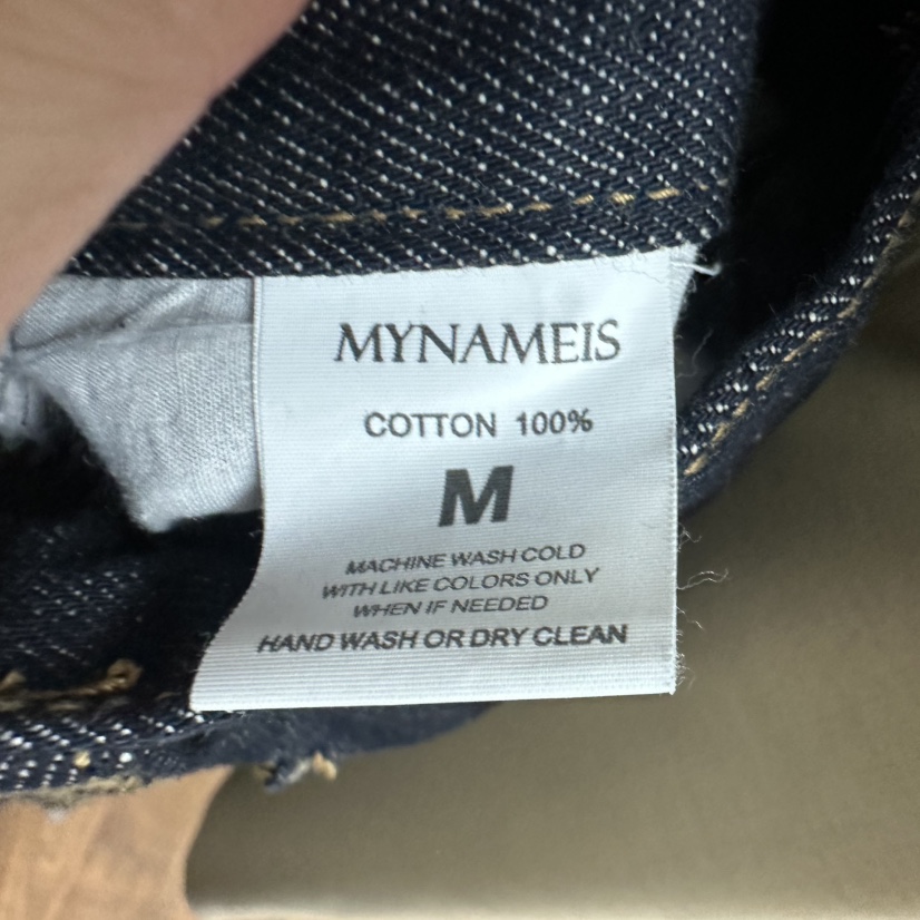 MYNAMEIS東大門㊣直郵女裝新品人氣時尚推薦職業休閑牛仔褲MYNAMEIS牛仔褲