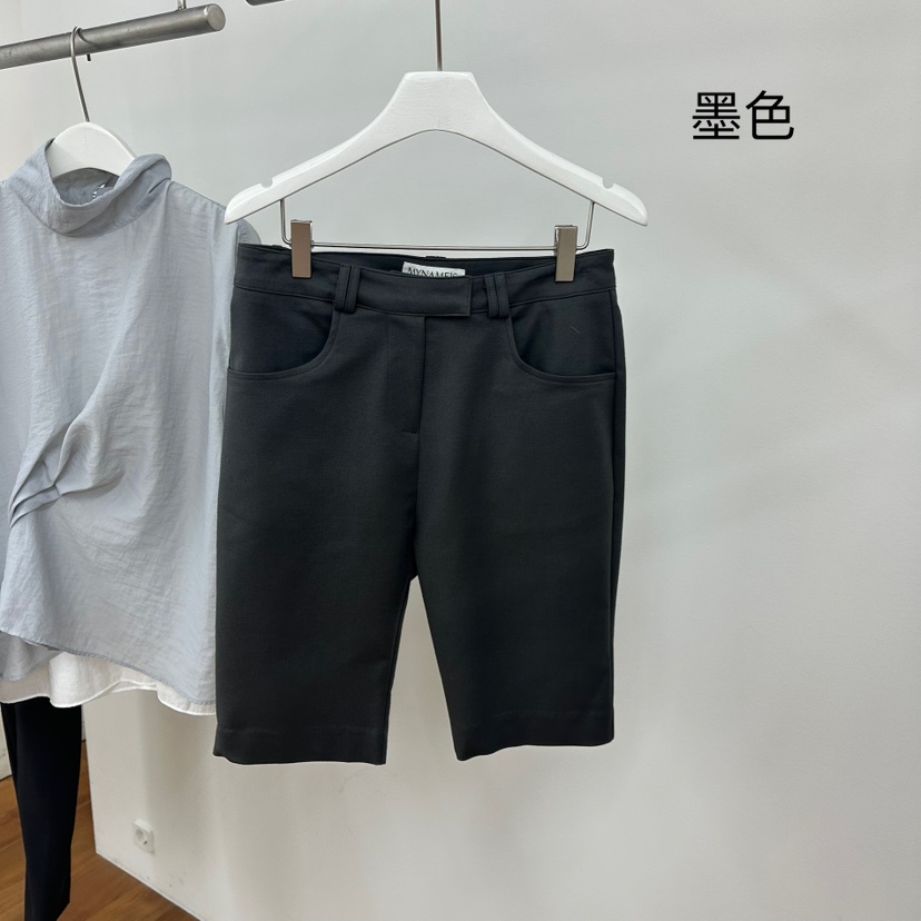 MYNAMEIS東大門㊣直郵女士新品推薦熱賣職業人氣休閑時尚短褲MYNAMEIS短褲圖色3