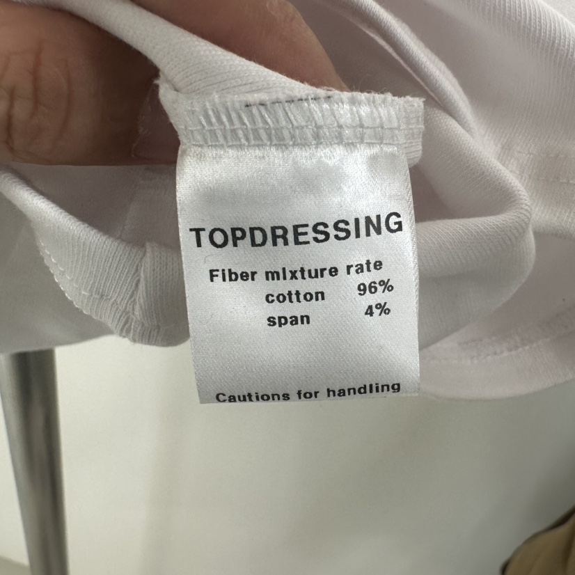 TOPDRESSING韓國直郵㊣女裝新款25秋冬職業真品推薦時尚T恤TOPDRESSINGT恤